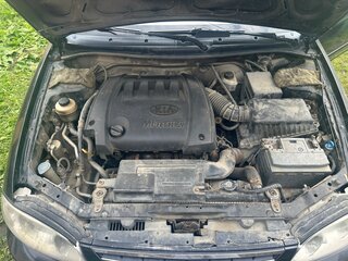 2007 Kia Spectra I Рестайлинг 2, чёрный, 209000 рублей, вид 5
