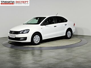 2018 Volkswagen Polo V Рестайлинг, белый, 1199000 рублей, вид 1