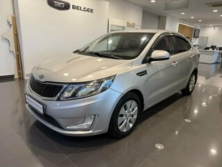 2011 Kia Rio 4-speed III, серебристый, 730000 рублей, вид 1