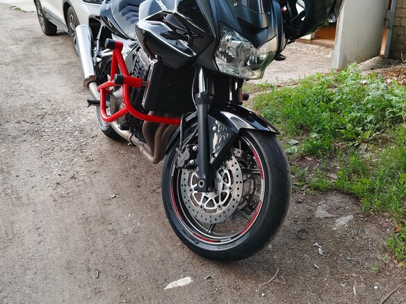 2005 Kawasaki Z 750, чёрный, 425000 рублей - вид 4