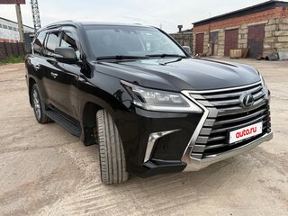 2021 Lexus LX 570 III Рестайлинг 2, чёрный, 9000000 рублей, вид 3