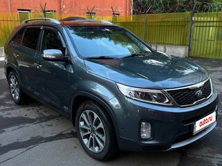 2014 Kia Sorento II Рестайлинг, зелёный, 1850000 рублей, вид 4