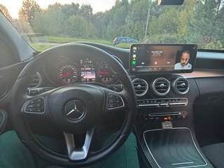 2017 Mercedes-Benz C-Класс 200 d 9G-TRONIC IV (W205), чёрный, 2200000 рублей, вид 2