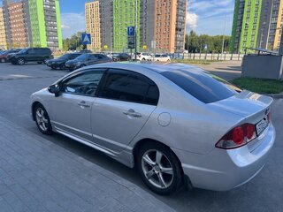 2007 Honda Civic VIII, серебристый, 820000 рублей, вид 5