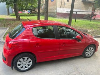 2009 Peugeot 207 I Рестайлинг, красный, 400000 рублей, вид 3