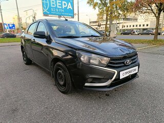 2017 Lada (ВАЗ) Vesta I, чёрный, 489000 рублей, вид 2