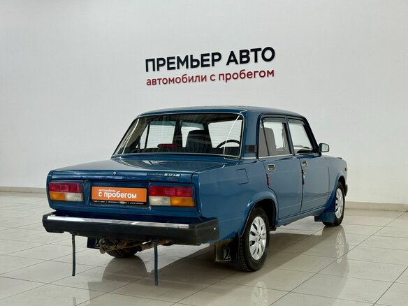 2007 Lada (ВАЗ) 2107, синий, 195000 рублей - вид 3