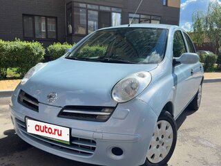 2006 Nissan Micra III (K12), голубой, 570000 рублей, вид 2