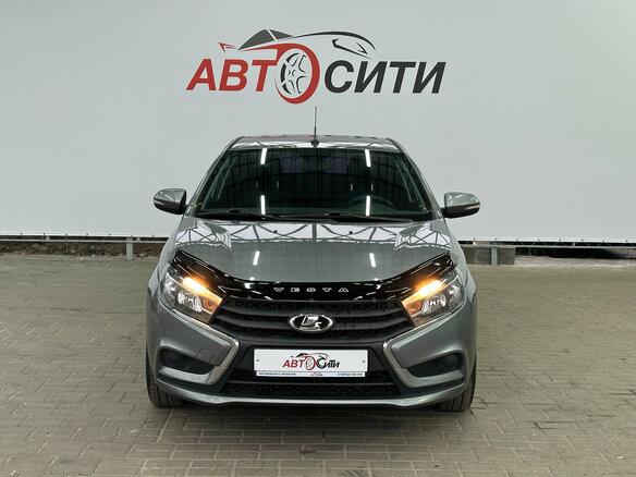 2016 Lada (ВАЗ) Vesta I, серый, 755000 рублей - вид 3