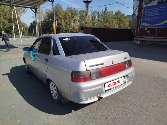 2004 Lada (ВАЗ) 2110, серебристый, 120000 рублей - вид 5
