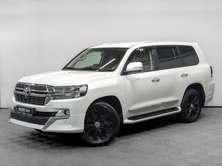 2020 Toyota Land Cruiser 200 Series Рестайлинг 2, белый, 7200000 рублей, вид 1