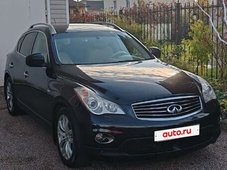 2008 Infiniti EX37 I (J50), чёрный, 1200000 рублей, вид 4