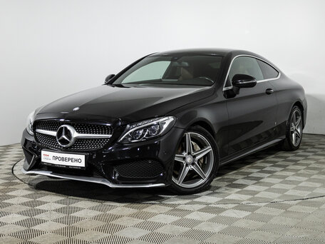 2016 Mercedes-Benz C-Класс 180 IV (W205), чёрный, 2349700 рублей, вид 1