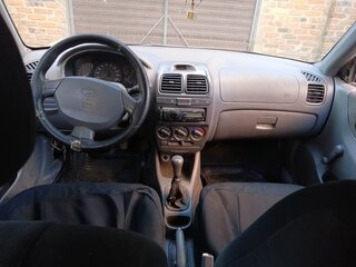 2000 Hyundai Accent II, серебристый, 155000 рублей, вид 4