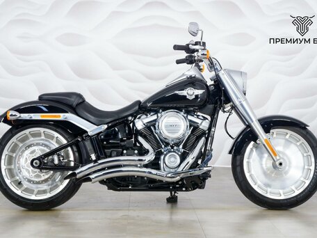 2017 Harley-Davidson Fat Boy, чёрный, 1815000 рублей, вид 1