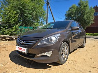 2016 Hyundai Solaris I Рестайлинг, белый, 850000 рублей, вид 1