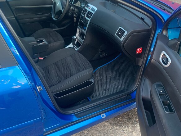 2007 Peugeot 307 I Рестайлинг, синий, 340000 рублей - вид 12