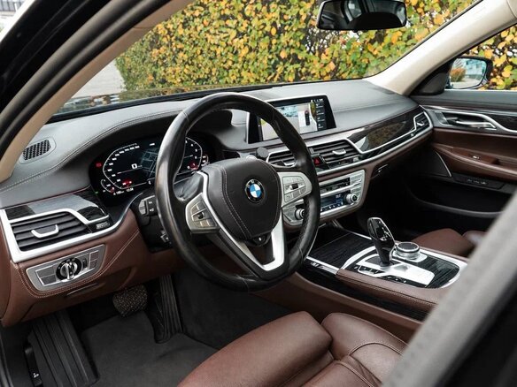 2020 BMW 7 серии Long 730Ld xDrive VI (G11/G12) Рестайлинг, чёрный, 5550000 рублей - вид 19