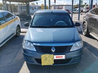 2010 Renault Logan I Рестайлинг, синий, 510000 рублей, вид 2