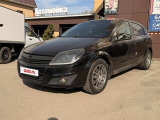 2008 Opel Astra H Рестайлинг, чёрный, 320000 рублей, вид 2