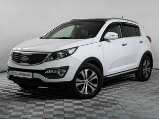2012 Kia Sportage III, белый, 1297000 рублей, вид 1