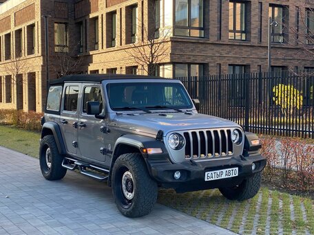 2021 Jeep Wrangler IV (JL), серебристый, 3545000 рублей, вид 3