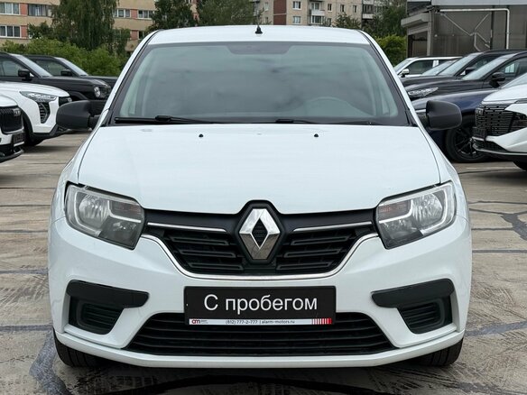 2019 Renault Logan II Рестайлинг, белый, 499000 рублей - вид 1