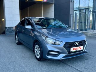 2017 Hyundai Solaris II, серый, 1300000 рублей, вид 3