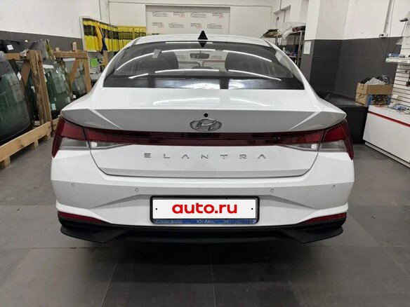 2022 Hyundai Elantra VII (CN7), белый, 1900000 рублей - вид 4