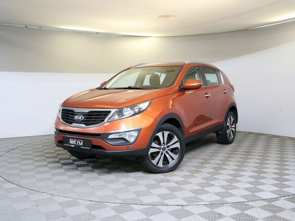 2013 Kia Sportage III, оранжевый