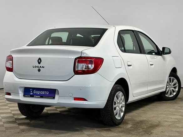 2021 Renault Logan II Рестайлинг, белый, 1195000 рублей - вид 6