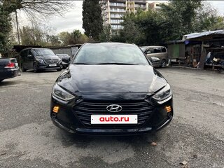2017 Hyundai Elantra VI (AD), чёрный, 1250000 рублей, вид 1