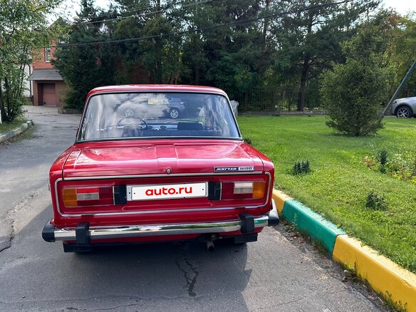 1980 Lada (ВАЗ) 2106 4-speed, красный - вид 6