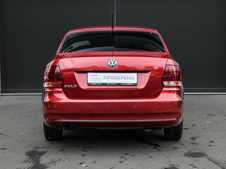 2015 Volkswagen Polo V Рестайлинг, красный, 950000 рублей, вид 5