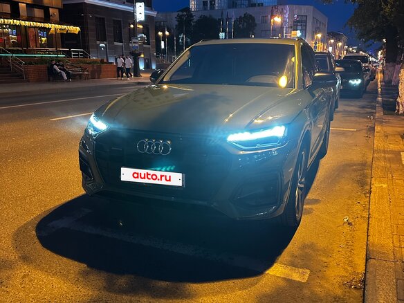 2021 Audi Q5 45 TFSI II (FY) Рестайлинг, зелёный, 4590000 рублей - вид 2