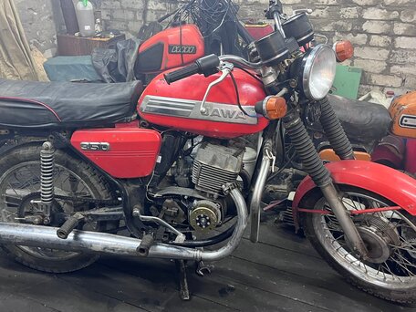 1988 Jawa 350/638, пурпурный, 80000 рублей, вид 1