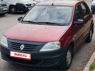 2010 Renault Logan I Рестайлинг, красный, 495000 рублей, вид 1