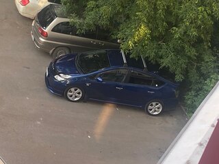 2005 Toyota Prius II (XW20), синий, 650000 рублей, вид 4