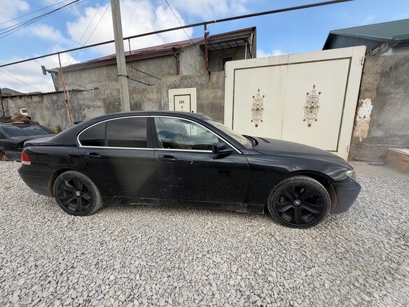 2003 BMW 7 серии 745i IV (E65/E66), чёрный, 330000 рублей - вид 7