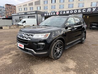 2019 Ford Explorer V Рестайлинг 2, чёрный, 2500000 рублей, вид 1