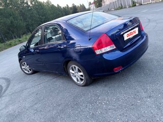 2007 Kia Cerato I Рестайлинг, синий, 355000 рублей, вид 4