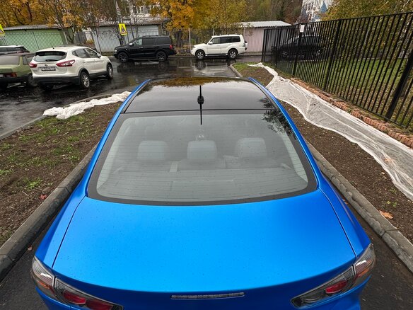 2010 Mitsubishi Lancer X, синий - вид 3