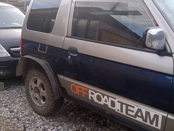 1998 Mitsubishi Pajero Mini I, синий, 300000 рублей - вид 3