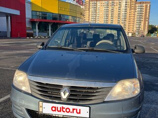 2011 Renault Logan I Рестайлинг, синий, 300000 рублей, вид 2