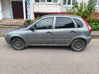 2007 Lada (ВАЗ) Kalina I, серый, 160000 рублей, вид 2