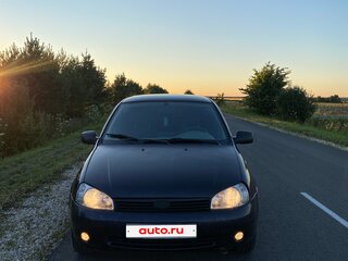 2008 Lada (ВАЗ) Kalina I, синий, 225000 рублей, вид 2