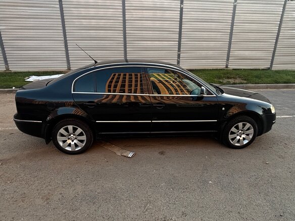 2007 Skoda Superb I Рестайлинг, чёрный - вид 3