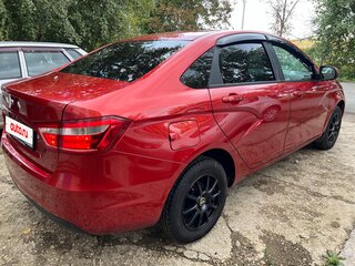 2016 Lada (ВАЗ) Vesta I, красный, 550000 рублей, вид 3