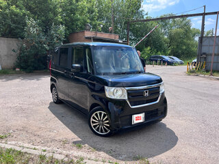 2019 Honda N-BOX II, чёрный, 820000 рублей, вид 3