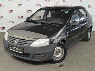 2011 Renault Logan I Рестайлинг, чёрный, 189000 рублей, вид 3